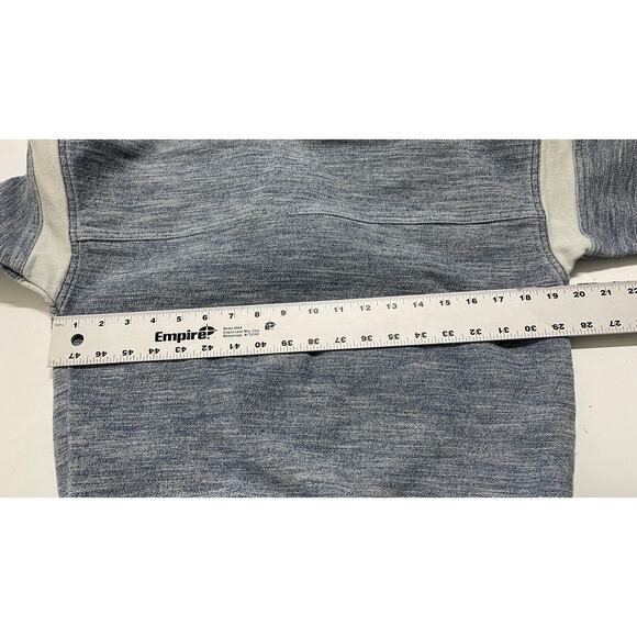 Vintage Y2K GUESS Varsity Jacket Womens Size S Blue Button Up Cotton Blend Retro - Picture 6 of 8